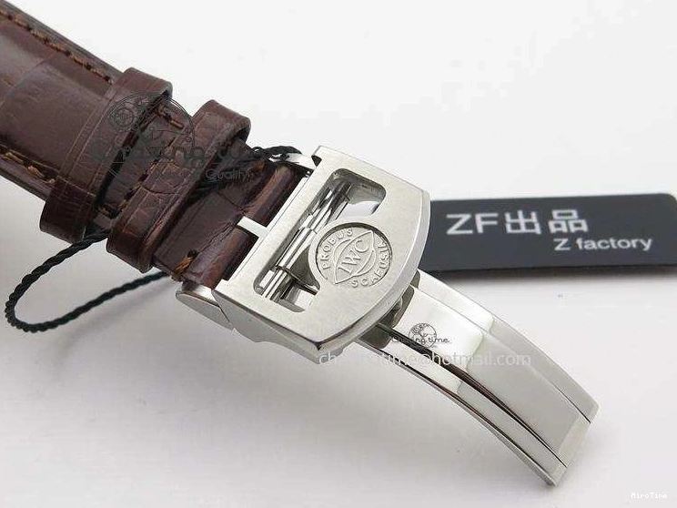 MIROTIME 1228 MoistureWicking Portuguese Real PR IW500704 ZF 1:1 Best Edition On Brown Leather Strap A52010 V 7311
